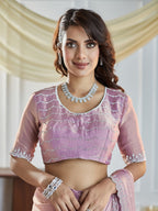 kasee Embellished Beads and Stones Pure Silk Saree | Grocsy
