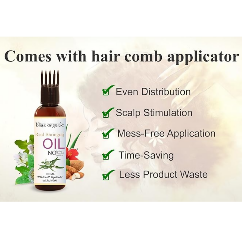Blise organic Real Bhringraj oil | Grocsy