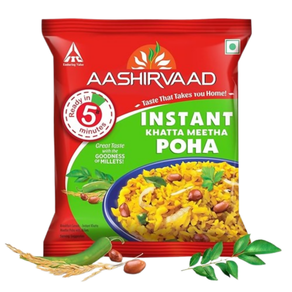 Aashirvaad Instant Khatta Meetha Poha | Grocsy