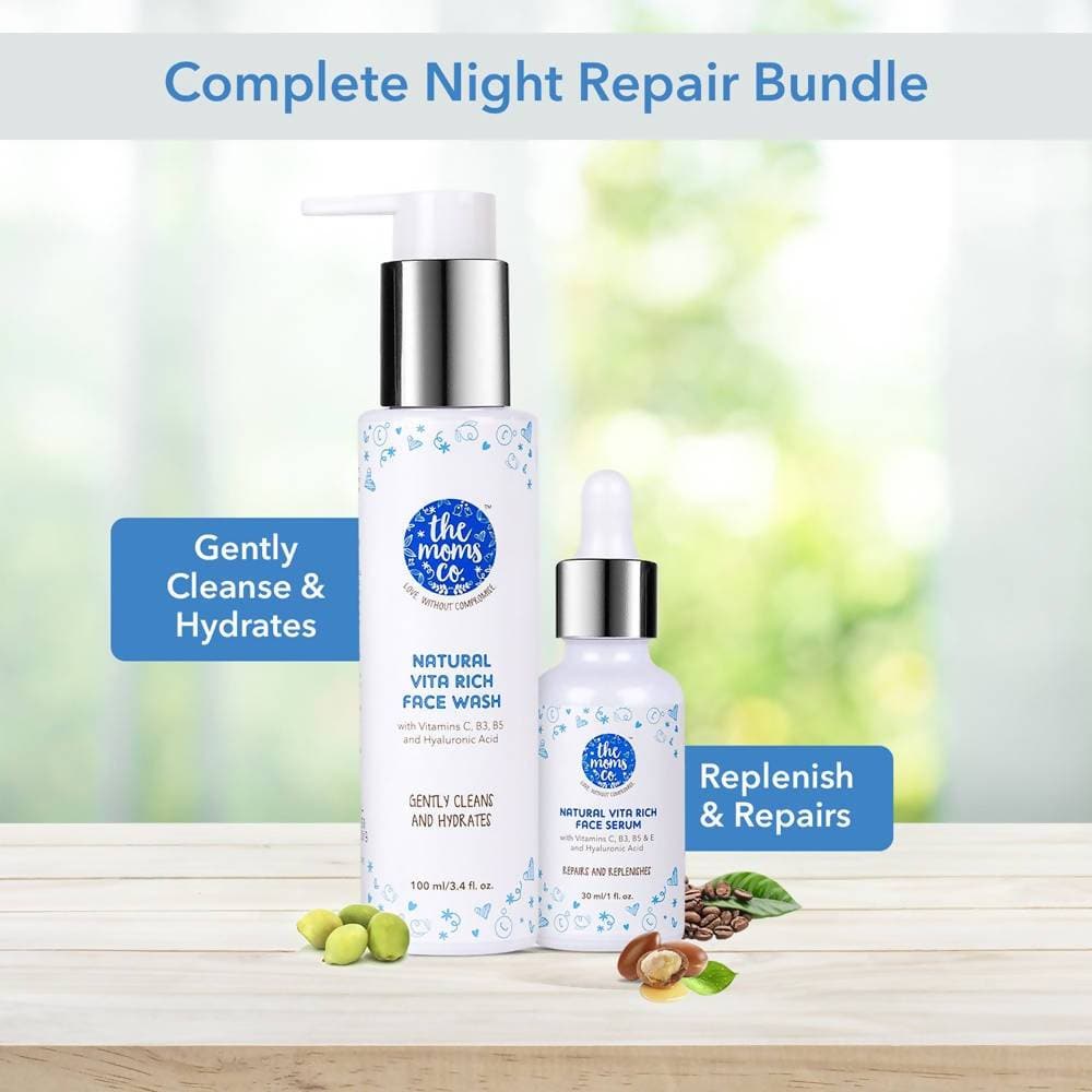 The Moms Co Essential Night Care Regime | Grocsy