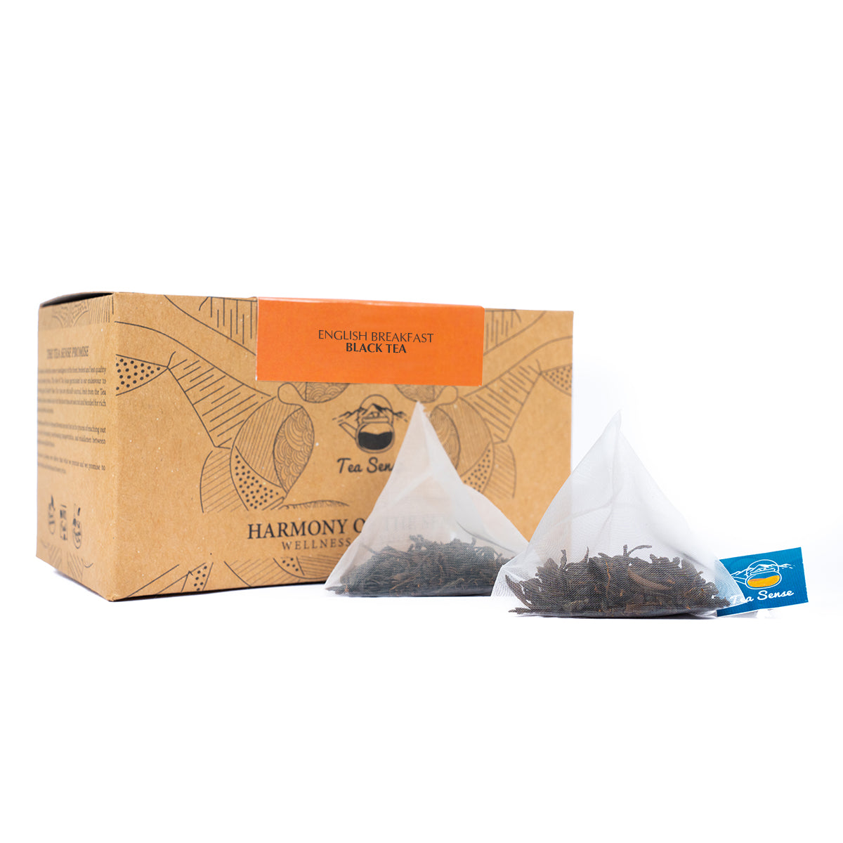 Tea Sense English Breakfast Tea Bags Box | Grocsy