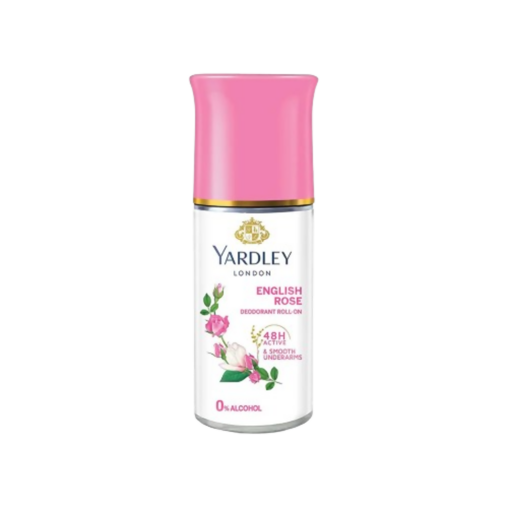 Yardley London English Rose Anti Perspirant Deodorant Roll On for Women | Grocsy