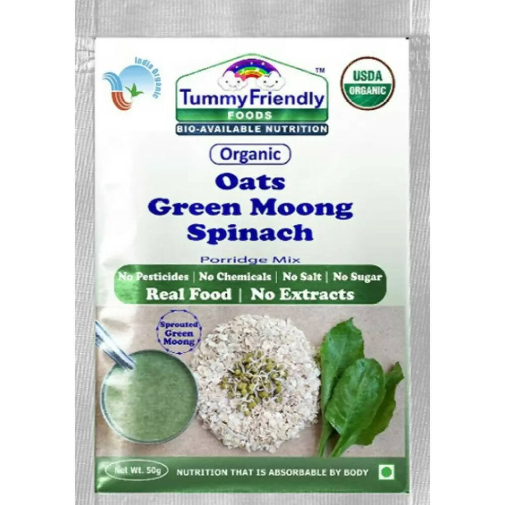 TummyFriendly Foods Certified Stage3 Porridge Mixes Trial Packs - Ragi, MultiGrain, Oats, Sathu Maavu for 8 Months Old Baby | Grocsy