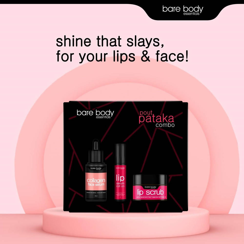 Bare Body Essentials Pout Pataka Combo | Grocsy