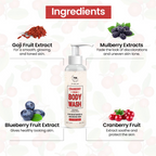 The Natural Wash Cranberry Cream Body Wash | Grocsy