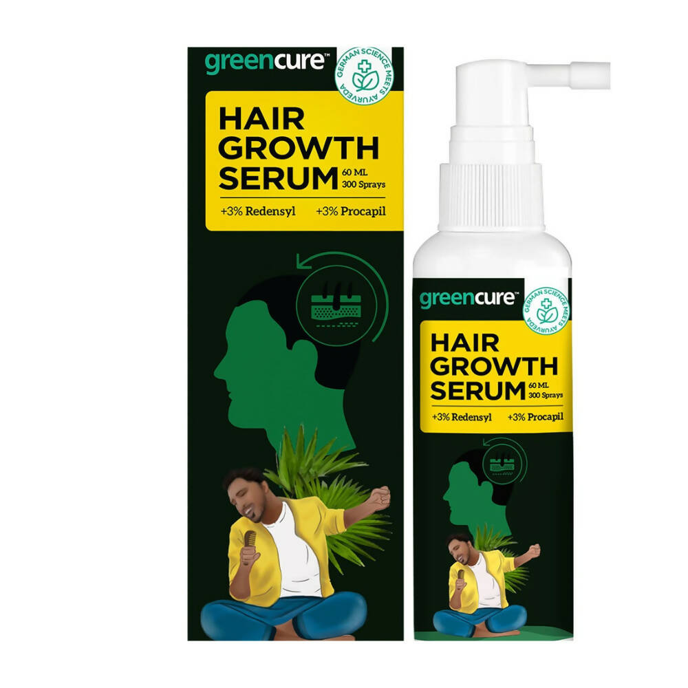 Greencure Hair Growth Serum for Men | Grocsy