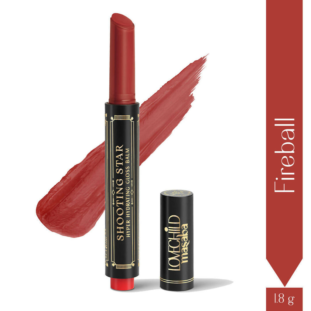 LoveChild By Masaba Gupta Shooting Star Hyper Hydrating Gloss Balm - Fireball | Grocsy