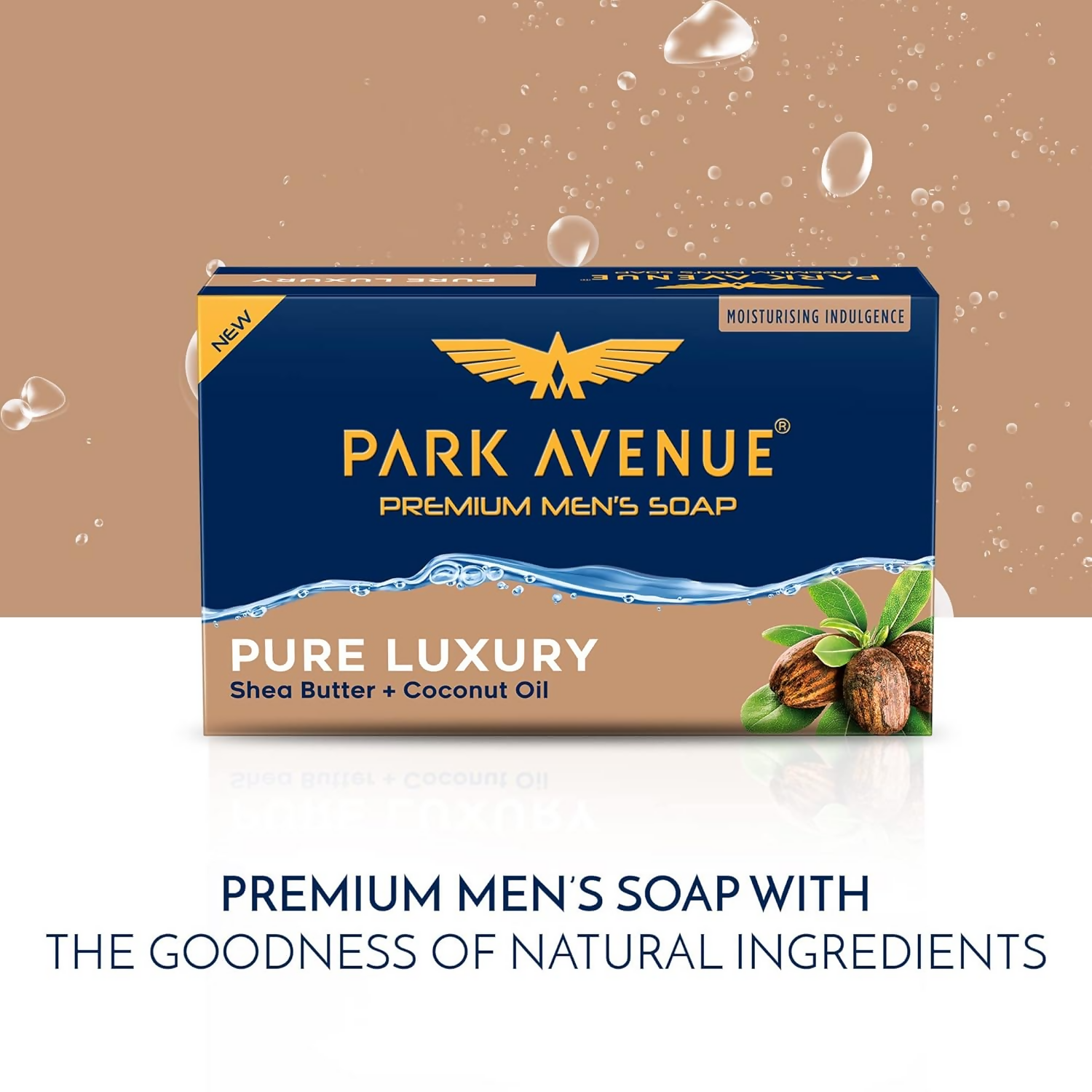 Park Avenue Premium Men’s Soap With Shea Butter + Coconut Oil | Grocsy