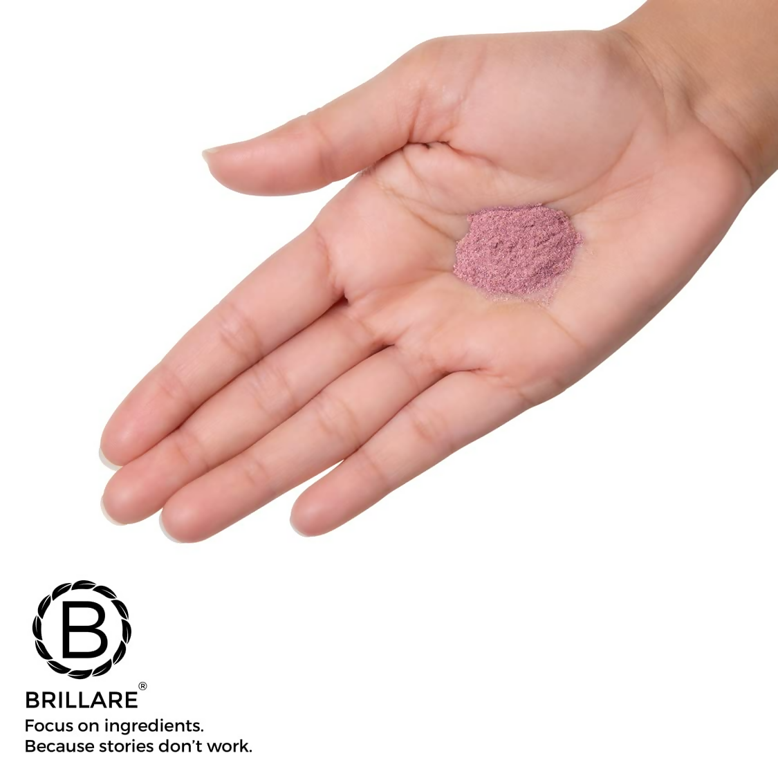 Brillare 100% Natural Rose Powder Face Wash With Anti Ageing Skin Sandalwood & Coconut | Grocsy
