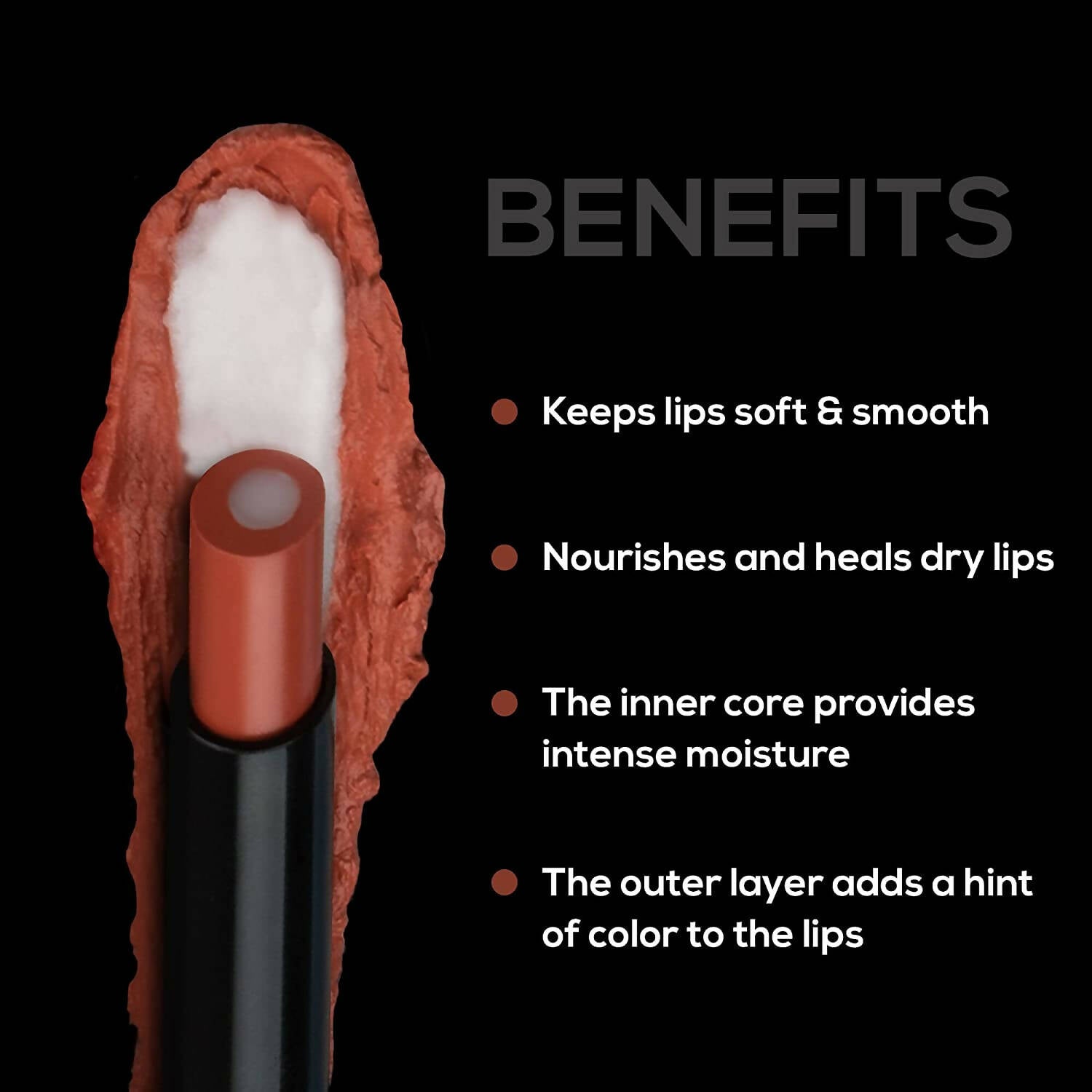 Renee Lip Fix 3 in 1 Tinted Lip Balm - Nutmeg | Grocsy