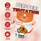 Healthy Master Crispy Roasted Fox Nuts (Makhana) - Peri Peri Flavour