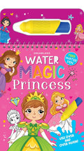 Dreamland Water Magic Princess- With Water Pen - Use over and over again : Children Drawing, Painting & Colouring Spiral Binding | Grocsy