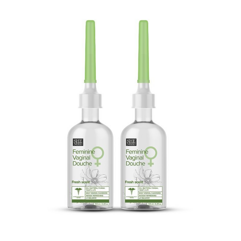 SheNeed Feminine Vaginal Douche-Fresh Scent- With Ph-3.5 | Grocsy