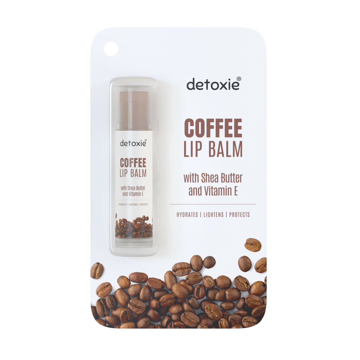 Detoxie Lip Balms Coffee With Shea Butter & Liquorice | Grocsy