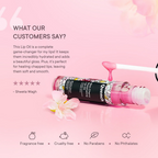 Quench Illuminating Lip Oil with Cherry Blossom & Pearl Extracts For Shiny Hydrated Lips | Grocsy