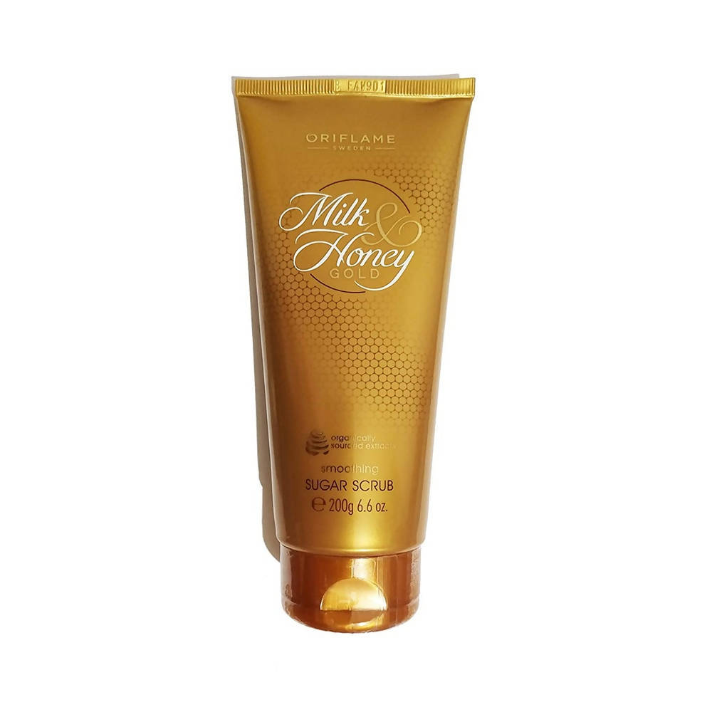 Oriflame Milk & Honey Gold Smoothing Sugar Scrub | Grocsy