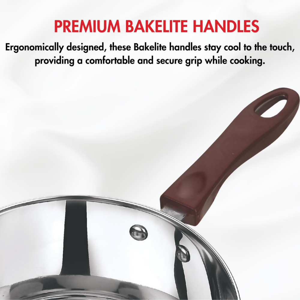 Vinod Stainless Steel Milkpan/Saucepan | Grocsy