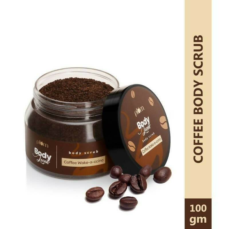 Plum Bodylovin' Coffee Wake-A-Ccino Body Scrub | Grocsy
