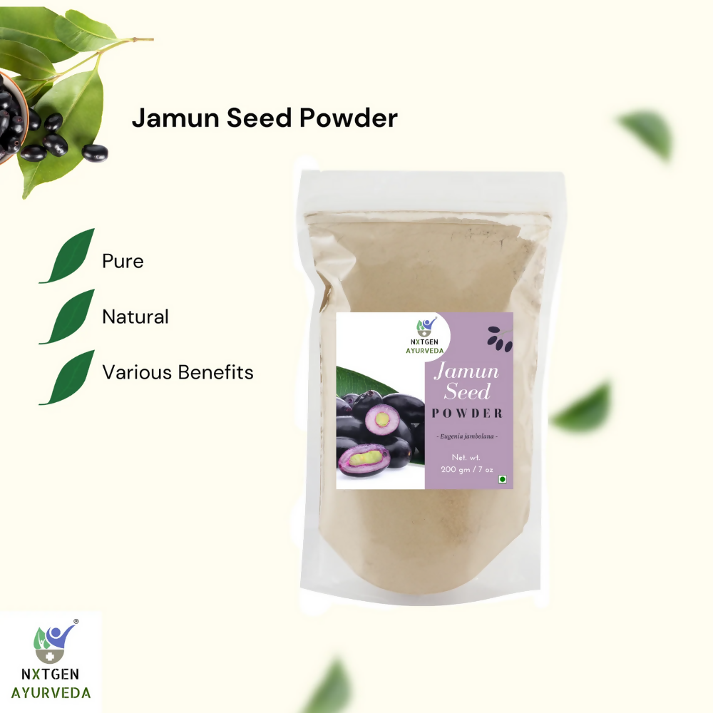 Nxtgen Ayurveda Jamun Seed Powder | Grocsy