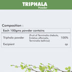 Herbal Hills Ayurveda Triphala Powder | Grocsy