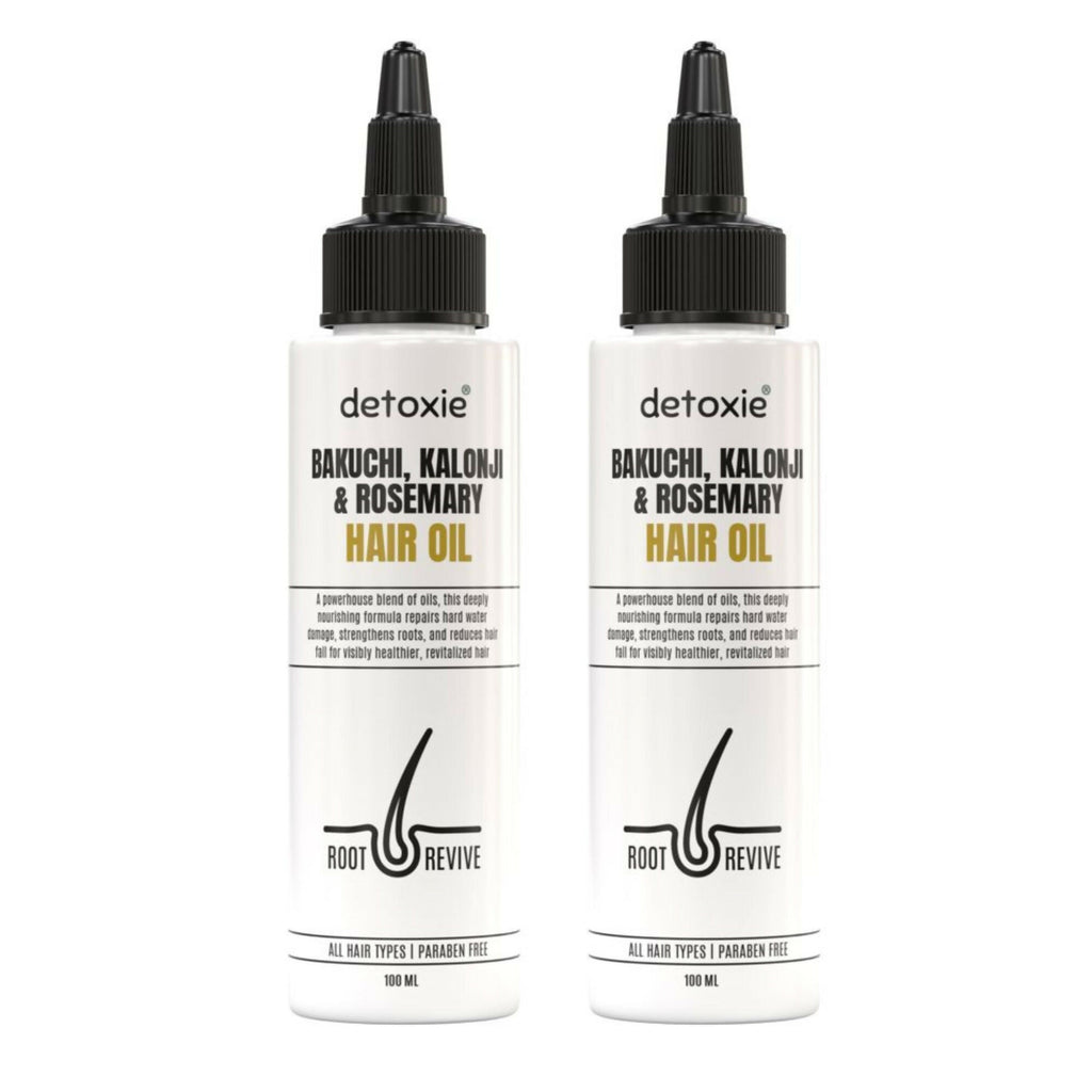 Detoxie Bakuchi Kalonji & Rosemary Hair Oil | Grocsy