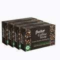 Bello Herbals Coffee Soap | Cream Beauty Bathing Bar | Grocsy