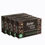 Bello Herbals Coffee Soap | Cream Beauty Bathing Bar | Grocsy