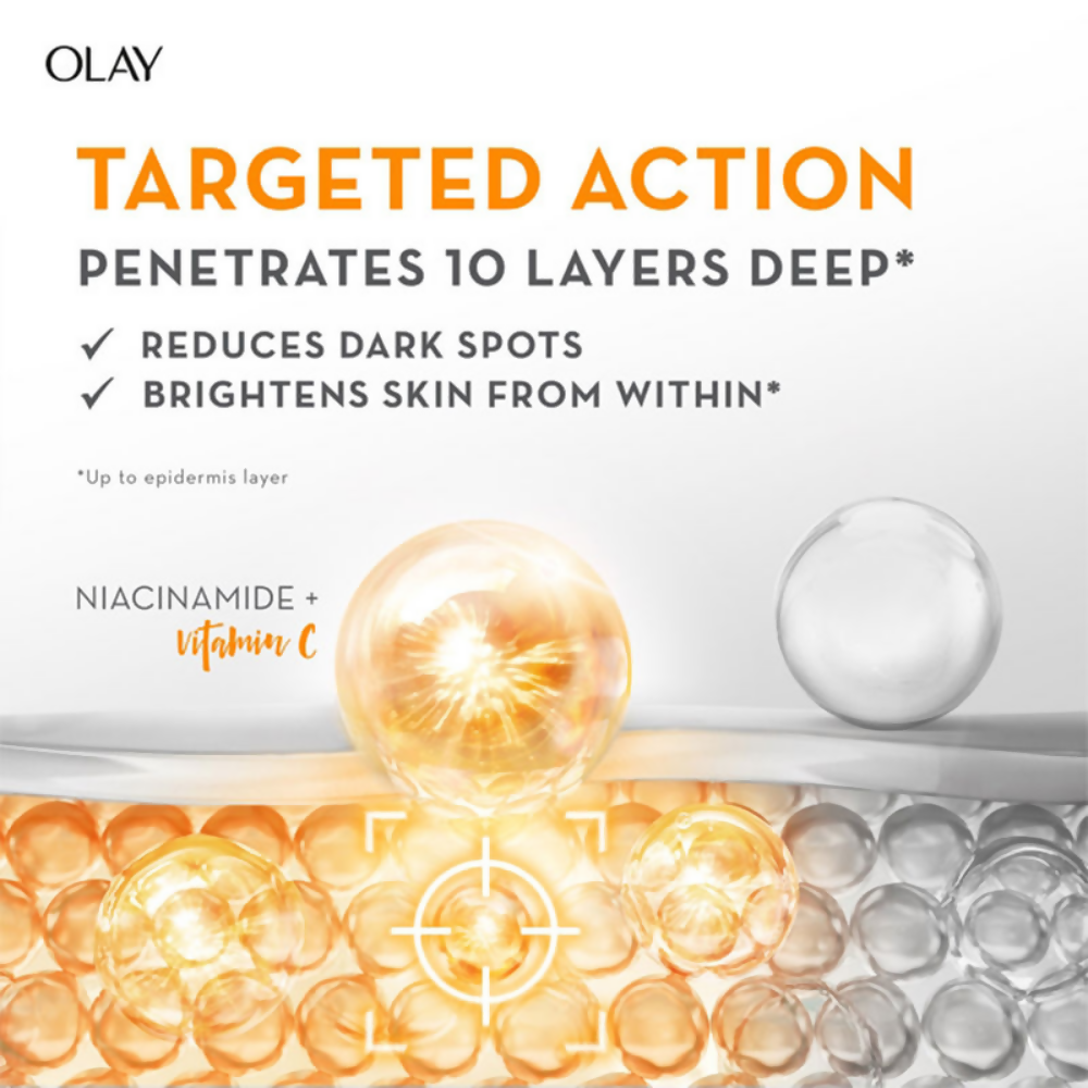 Olay Hydration Boost Kit With Niacinamide + Vitamin-C Super Serum & Cleanser | Grocsy