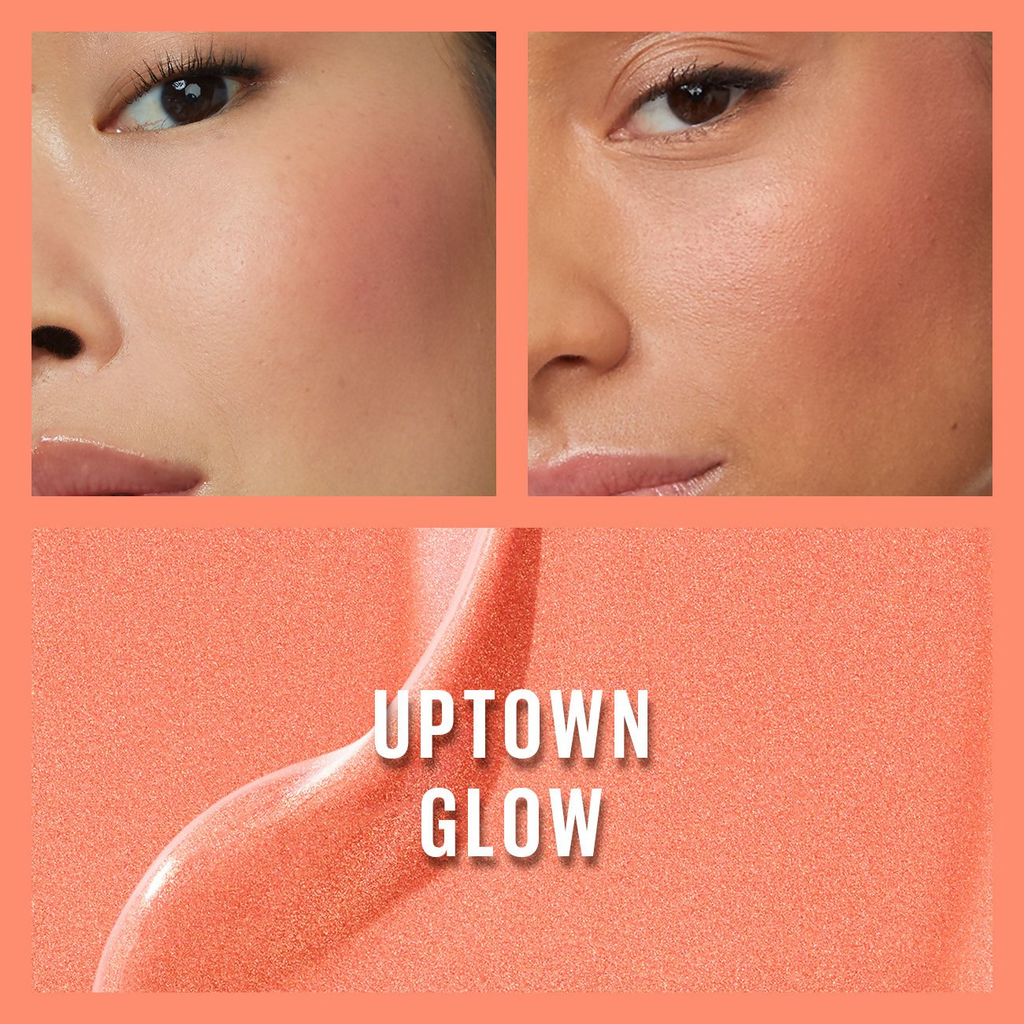Maybelline New York Sunkisser Highlighter + Blush - Uptown Glow | Grocsy