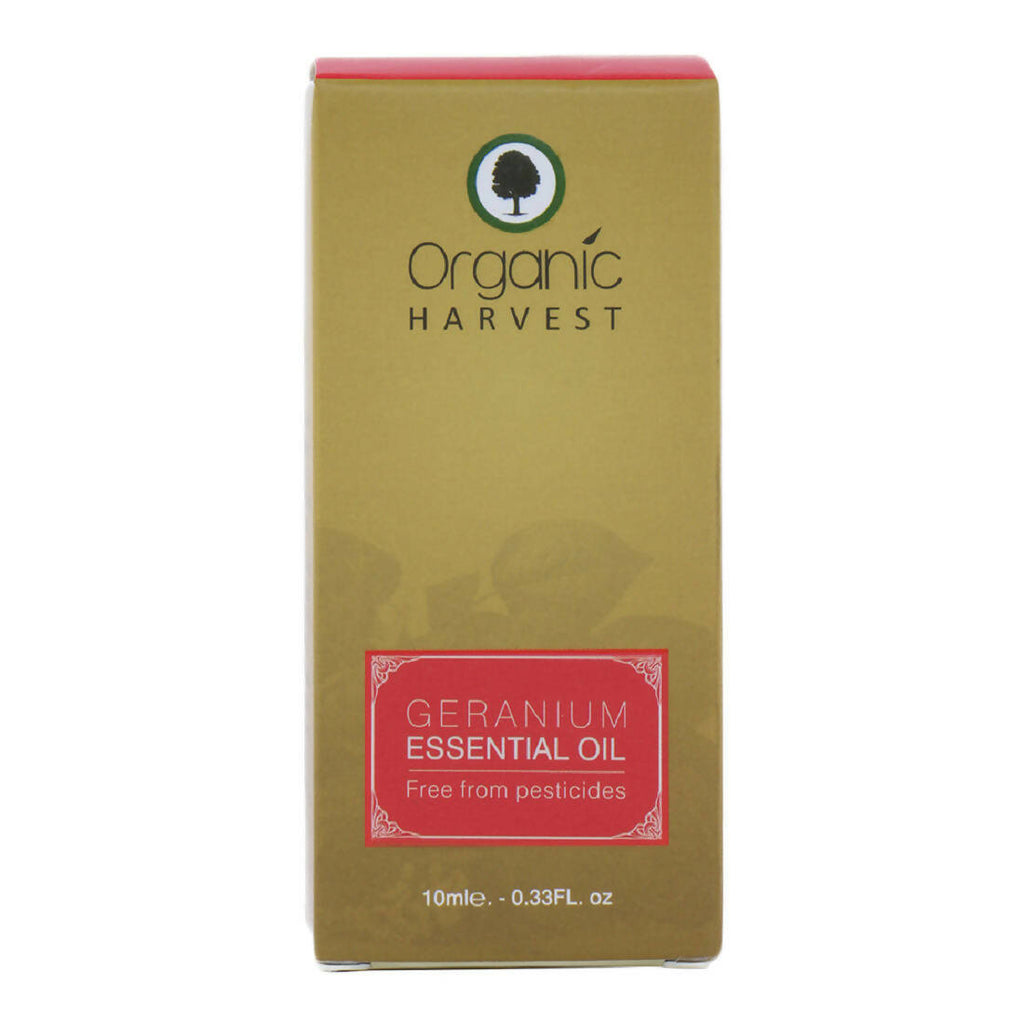 Organic Harvest Geranium Essential Oil | Grocsy