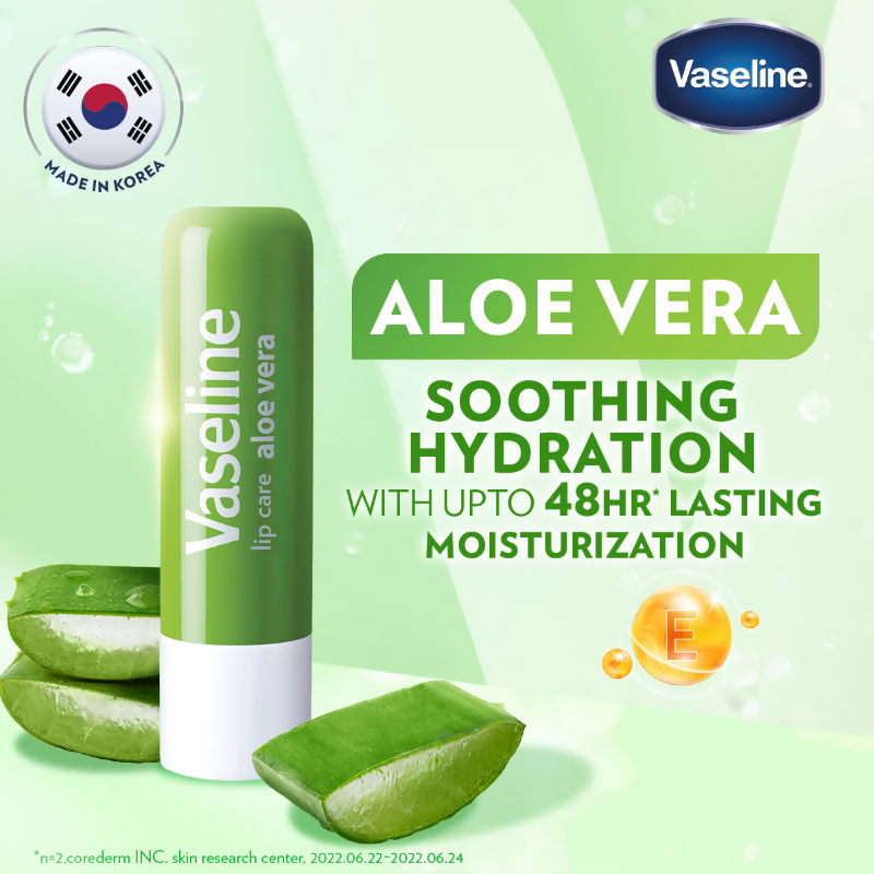 Vaseline Lip Care Lip Balm Stick - Aloe Vera | Grocsy