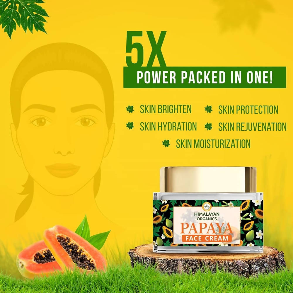 Himalayan Organics Papaya Face Cream | Grocsy