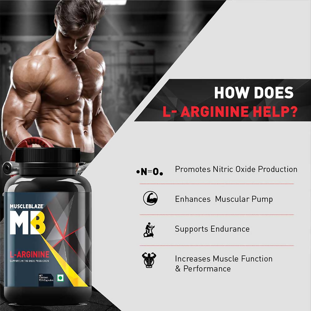 MuscleBlaze L-Arginine | Grocsy