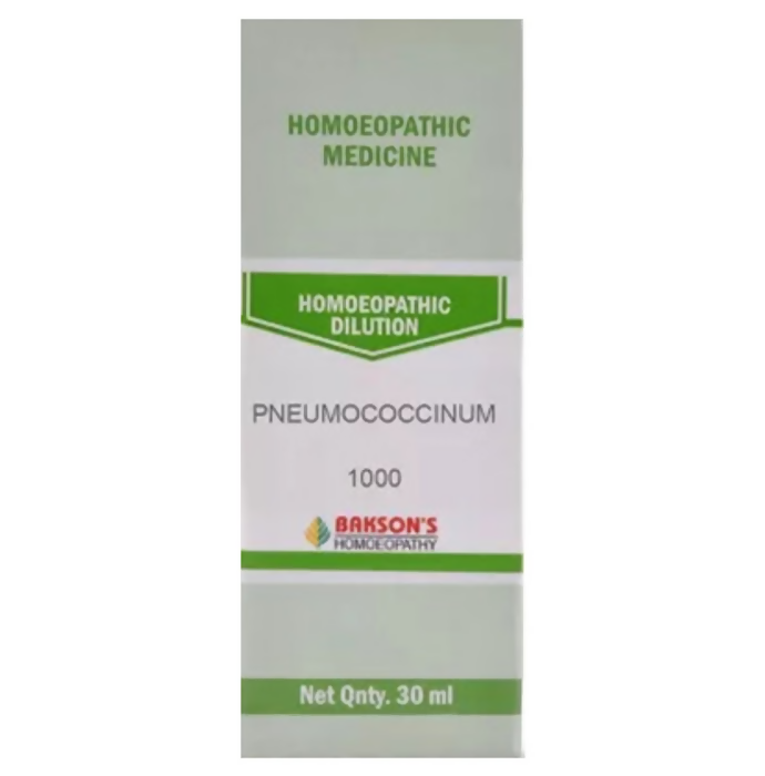Bakson's Homoeopathy Pneumococcinum Dilution | Grocsy