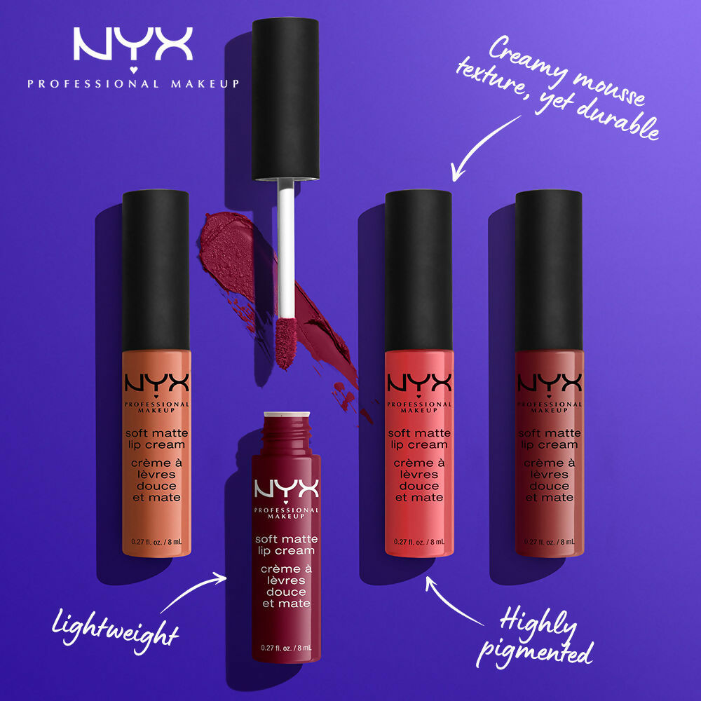 NYX Professional Makeup Soft Matte Lip Cream - Budapest | Grocsy