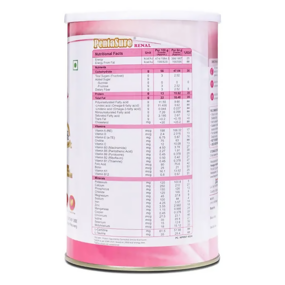 PentaSure Renal Powder - Creamy Vanilla Flavor | Grocsy