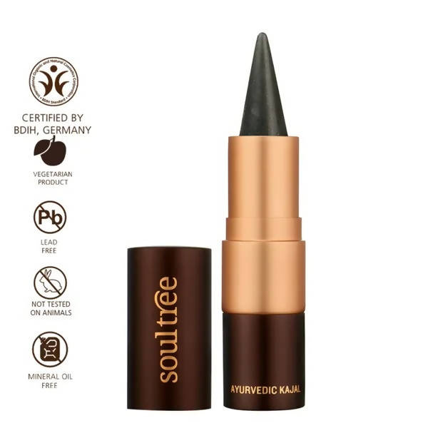 Soultree Ayurvedic Grey Glow Kajal | Grocsy