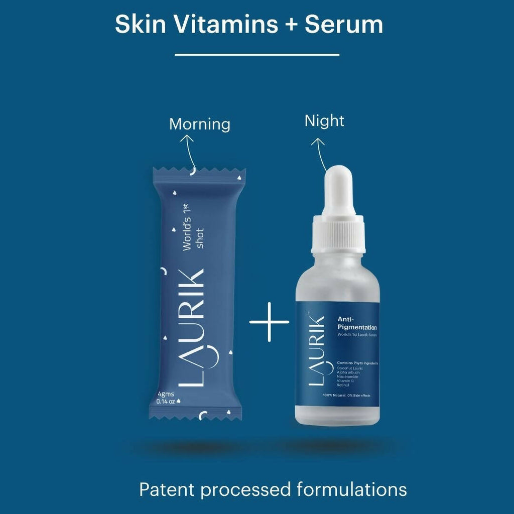 Laurik Skin Vitamins + Anti-Pigmentation Serum For Men | Grocsy