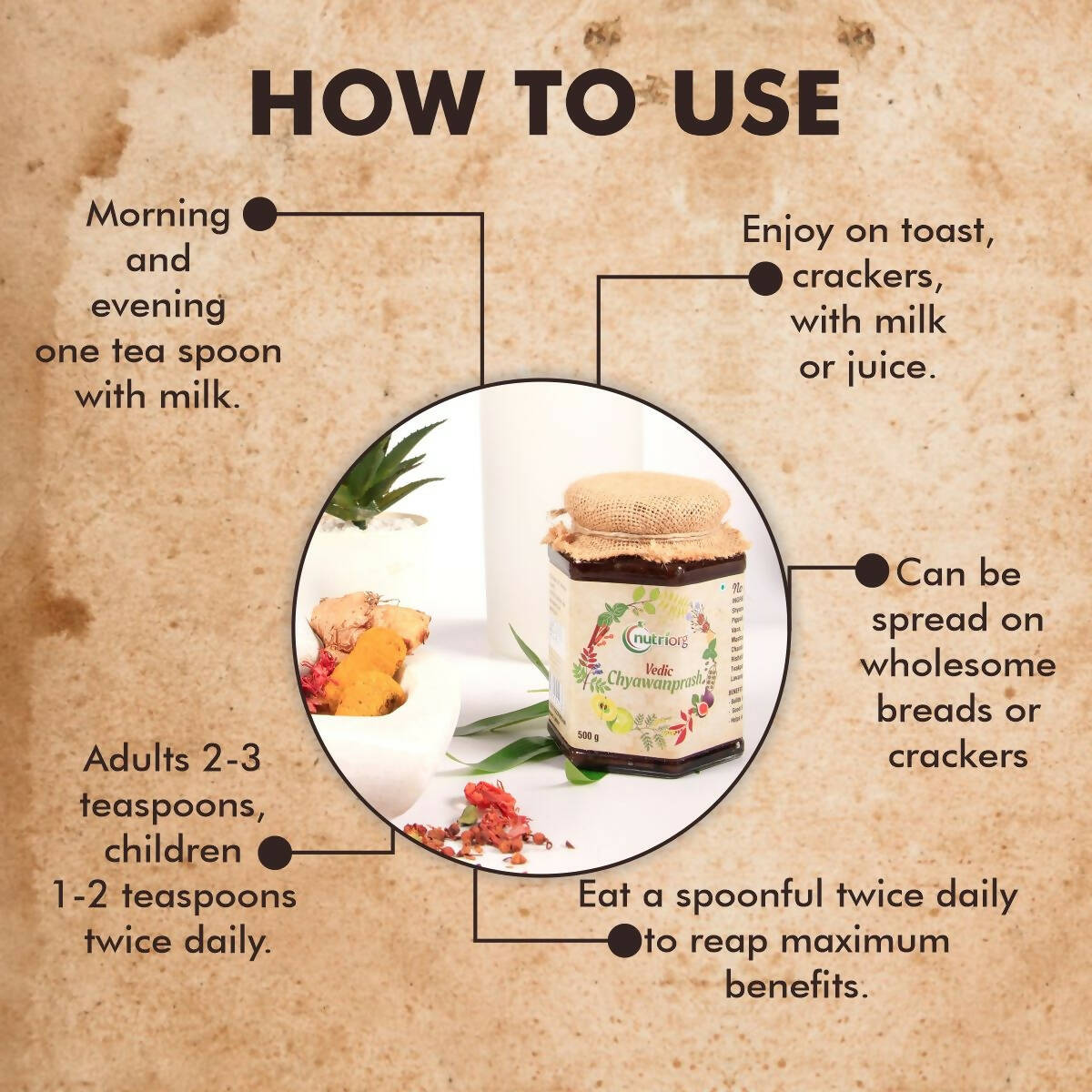 Nutriorg Vedic Chyawanprash | Grocsy