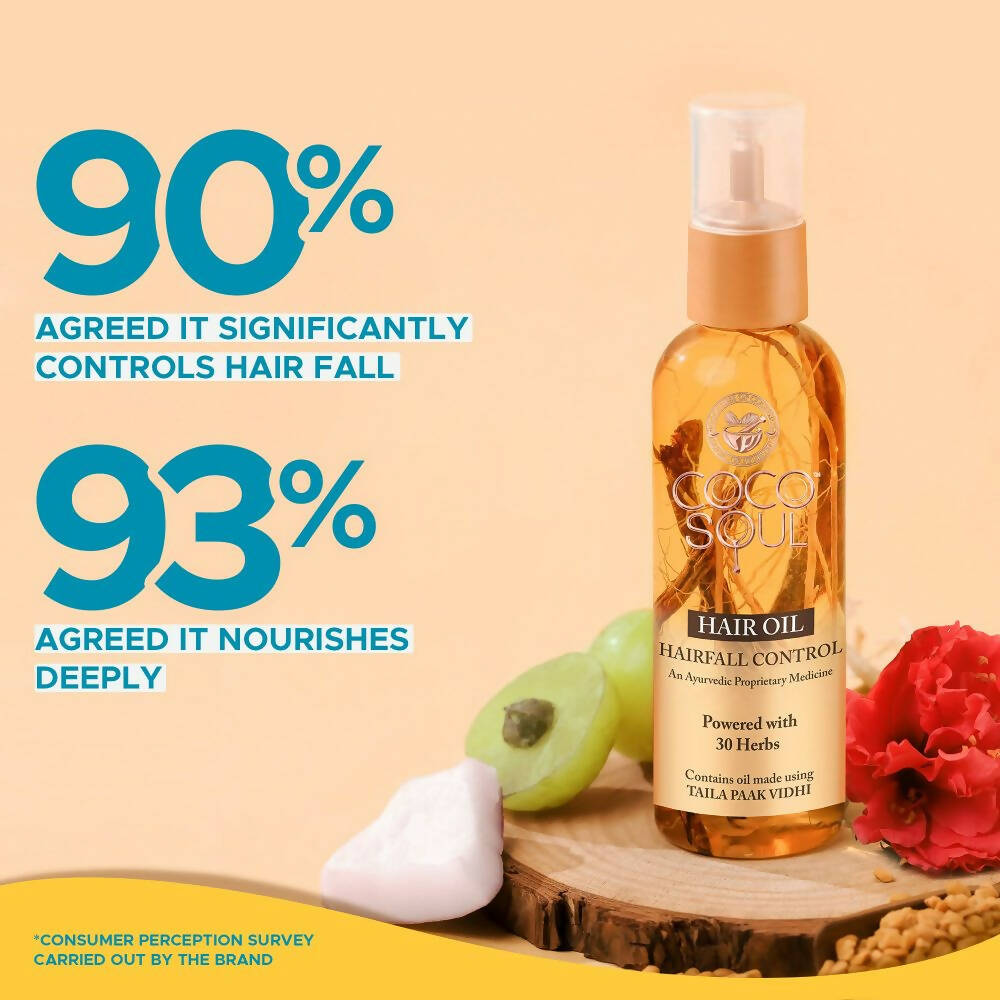 Coco Soul Hair Oil Hairfall Control | Grocsy