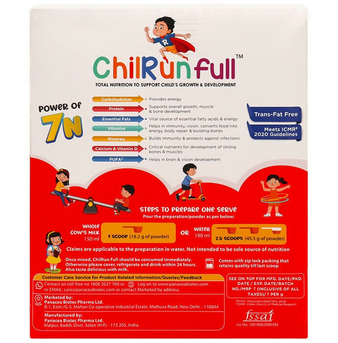 Chilrun 2+ Drink For Children’s Growth and Development Vanilla | Grocsy