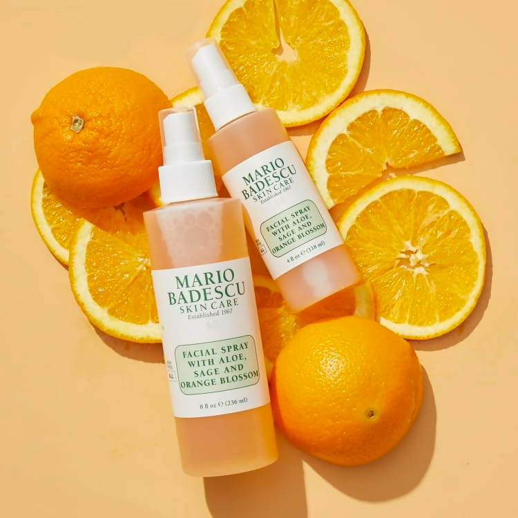 Mario Badescu Facial Spray With Aloe Sage & Orange | Grocsy
