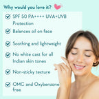 Wishcare 5% Niacinamide Oil Balance Fluid Sunscreen | SPF50 | Grocsy