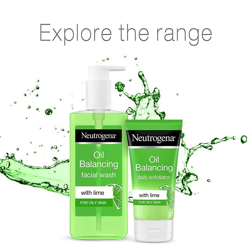 Neutrogena Oil Balancing Facial Wash with Pump | Grocsy
