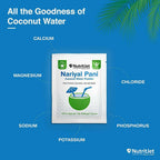 NutritJet Natural Coconut Water Powder Sachets | Grocsy