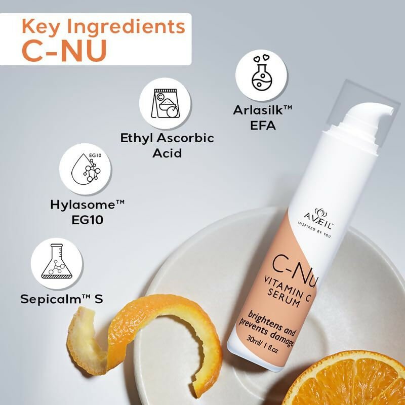 Aveil C-Nu Vitamin C Face Serum | Grocsy