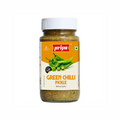 Priya Green Chilli (Sliced) Pickle Without Garlic | Grocsy