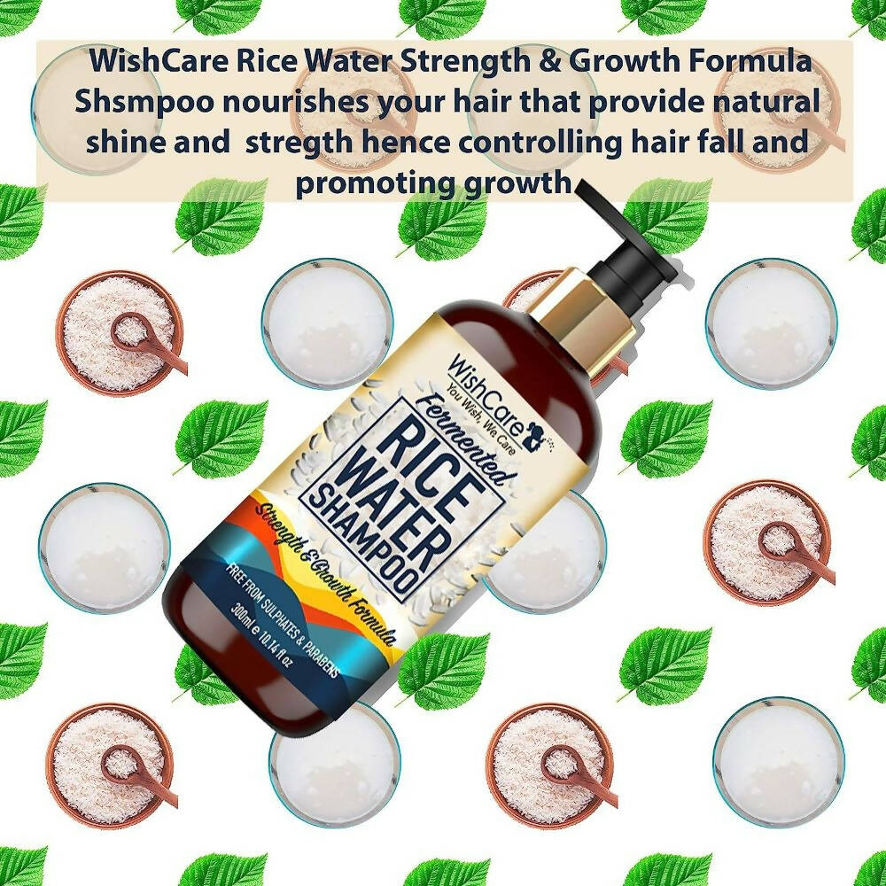 Wishcare Fermented Rice Water Shampoo | Grocsy