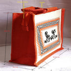 Jute Ladies Fashion Bags in Combo - Big & Small | Grocsy