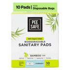 Pee Safe Organic Cotton Biodegradable Sanitary Pads | Grocsy